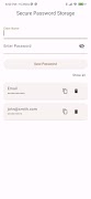 Password Storage screenshot 1