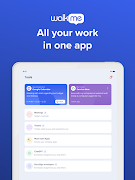 برنامه‌نما WalkMe Menu عکس از صفحه