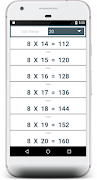 Multiplication Table скриншот 4