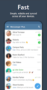 برنامه‌نما Messenger Plus عکس از صفحه