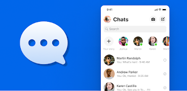 Fake chat messenger, prank poster