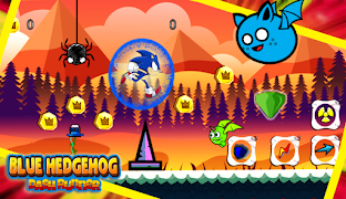 Hedgehog Boy - Running Game ภาพหน้าจอ 3