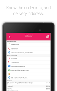 Delivery App تصوير الشاشة 7