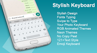 Stylish Keyboard-Fonts & Theme screenshot 1