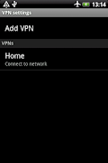 VPN Settings screenshot 1