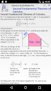 Calculus Quick Notes Pro syot layar 2