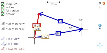 Vector Addition for High School Physics screenshot 1
