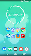 3 Schermata Aurora UI Zooper widget