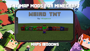 TNT map mods for Minecraft ภาพหน้าจอ 6