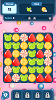 Gummy Candy Frenzy Match Saga screenshot 2
