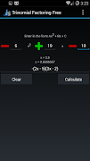 Trinomial Factoring Free screenshot 1