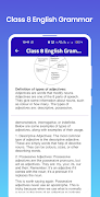 برنامه‌نما Class 8 English Grammar عکس از صفحه