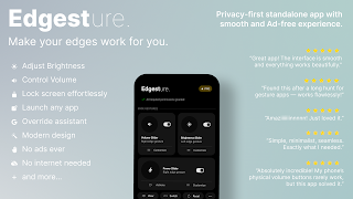 پوستر Edgest Edge Gestures & Control