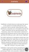 GrabHerbs スクリーンショット 1