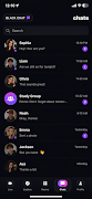 برنامه‌نما BLACK CHAT عکس از صفحه