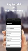 Php and Php Framework Tutorials screenshot 2