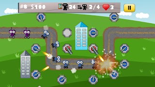 Robotic Tower Defence ภาพหน้าจอ 1
