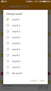 Tabata timer with music ภาพหน้าจอ 6