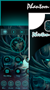 برنامهنما Phantom Launcher Theme عکس از صفحه