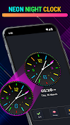 Neon Digital Clock screenshot 1