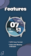 Simple Layer Watch Face screenshot 1