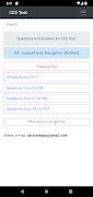 Navigation Support level CES screenshot 2