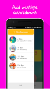 7 Schermata Birthday Countdown Widget
