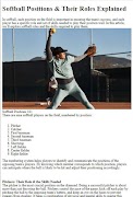 Softball Tutorial 포스터