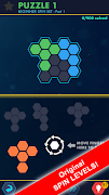 Hexa Block Ultimate - with spin! Logic Puzzle Game ảnh chụp màn hình 2