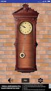 Pendulum Clock - Vintage Clock โปสเตอร์
