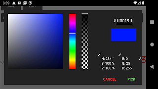 full screen clock imagem de tela 4