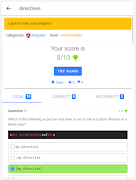Angular Quiz تصوير الشاشة 7