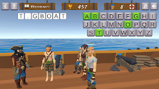 Hangman Pirates تصوير الشاشة 2