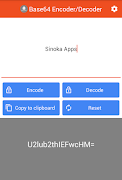Base64 Encoder/Decoder screenshot 1