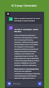 AI Essay Writer screenshot 2