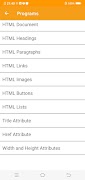 HTML Programming ภาพหน้าจอ 1