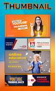 Thumbnail Maker - Channel Art постер