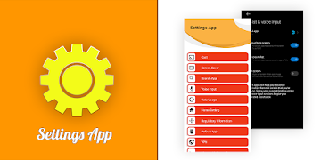 Settings App स्क्रीनशॉट 2