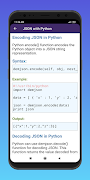 برنامه‌نما Learn JSON عکس از صفحه