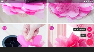 Paper Flower Craft Tutorial screenshot 7