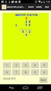 برنامه‌نما Multiplication عکس از صفحه