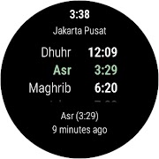 7 Schermata Orario delle preghiere e Qibla