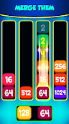 2048 Stack Merge: Drop Puzzle screenshot 1