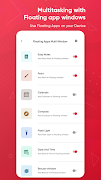 Multitasking with Floating app windows Affiche
