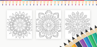 Mandala Coloring Games screenshot 1