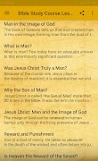 Bible Study Course Lesson 3 screenshot 1