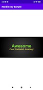 پوستر Handle Key Sample