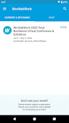 WorldatWork Events captura de pantalla 1