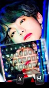 BTS Kim Keyboard Theme Screenshot 1