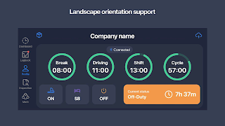 Route One ELD syot layar 7
